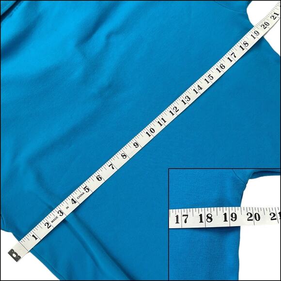 GJT Classics Polo Tennis Golf Chukker Turquoise Size XL Turquoise Blue - Picture 6 of 8